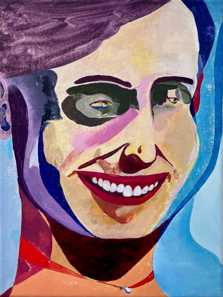 portrait (distorted) necklace - Jan Christoph Wagner